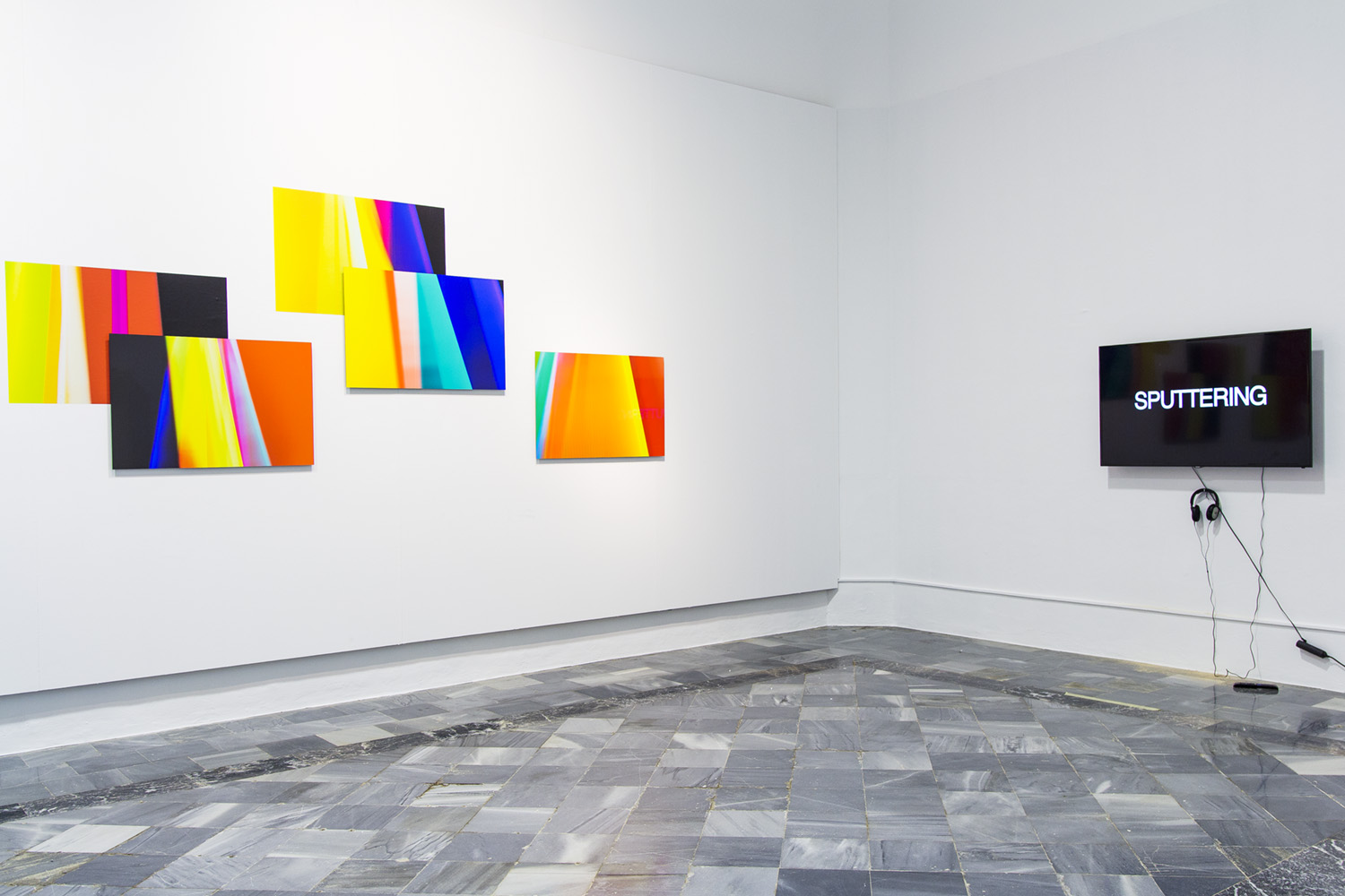Installation shots Sputtering, Museo Centro del Carmen de Valencia