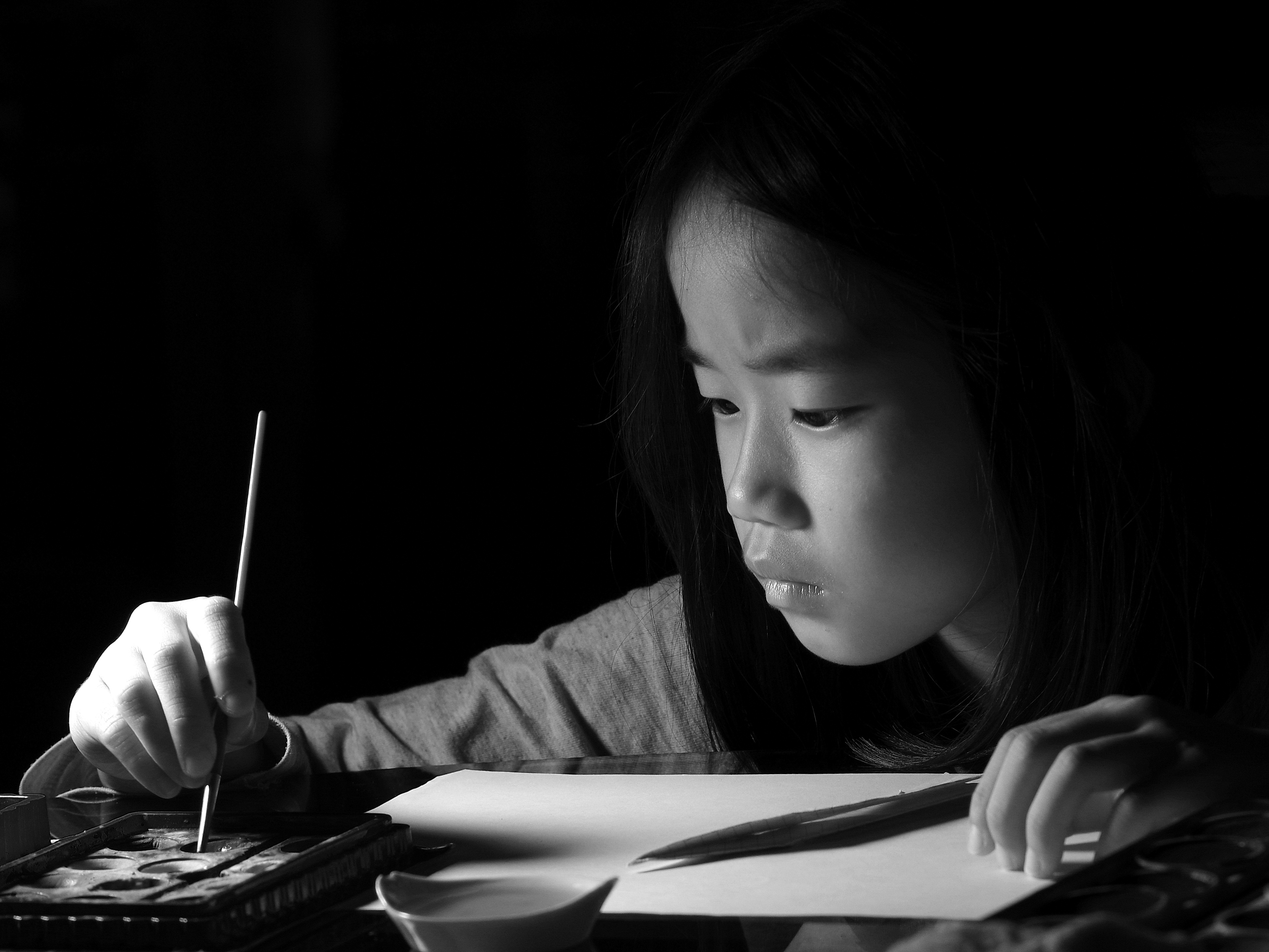 Fotografía Mención Especial categoría Retrato. Título: Ming Zhen. Autor: Antonio Farto.