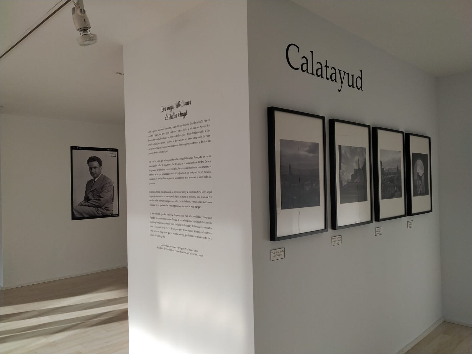 Sala del Museo de Calatayud donde se encuentra la exposición. 