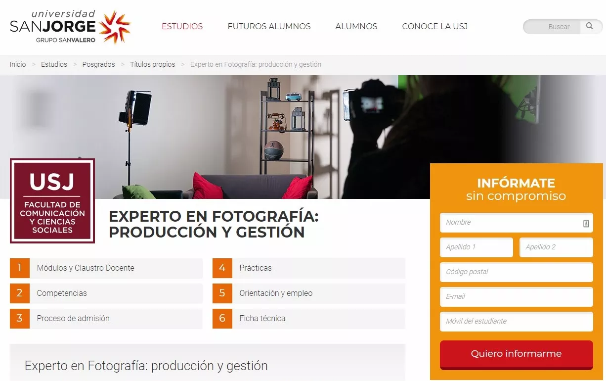Titulo de Experto en Fotografía Thumbnail